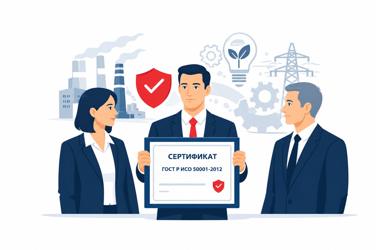Оформление сертификата ГОСТ Р ИСО 50001-2012 в Кургане и по всей Курганской области