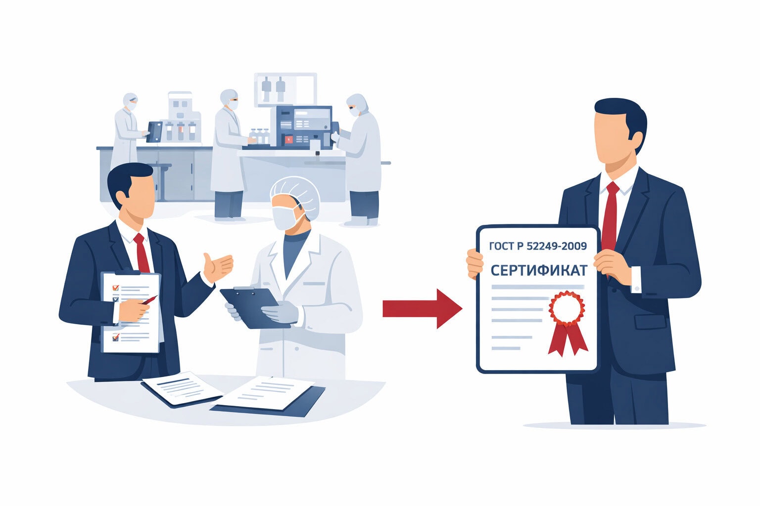 Процедура сертификации ГОСТ Р 52249-2009 в Кургане