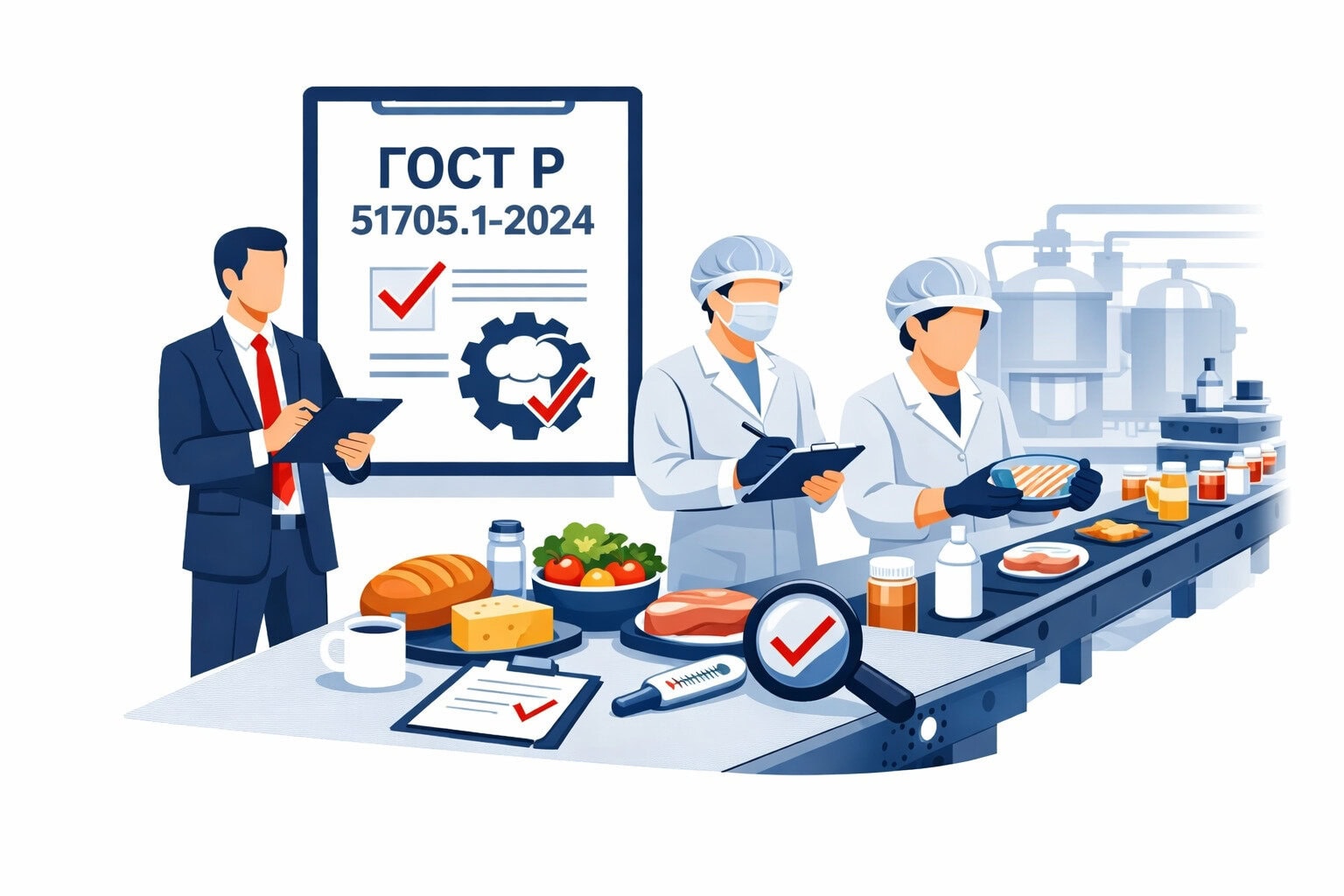 Оформление ГОСТ Р 51705.1 2024 ХАССП в Кургане